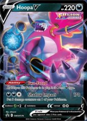 Pokémon Jumbo karta Hoopa V Promo – velká sběratelská karta Pokémon TCG s Pokémonem Hoopa V