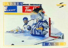 Sběratelská karta DOMINIK HAŠEK 95-96 Score. Originální produkt Score