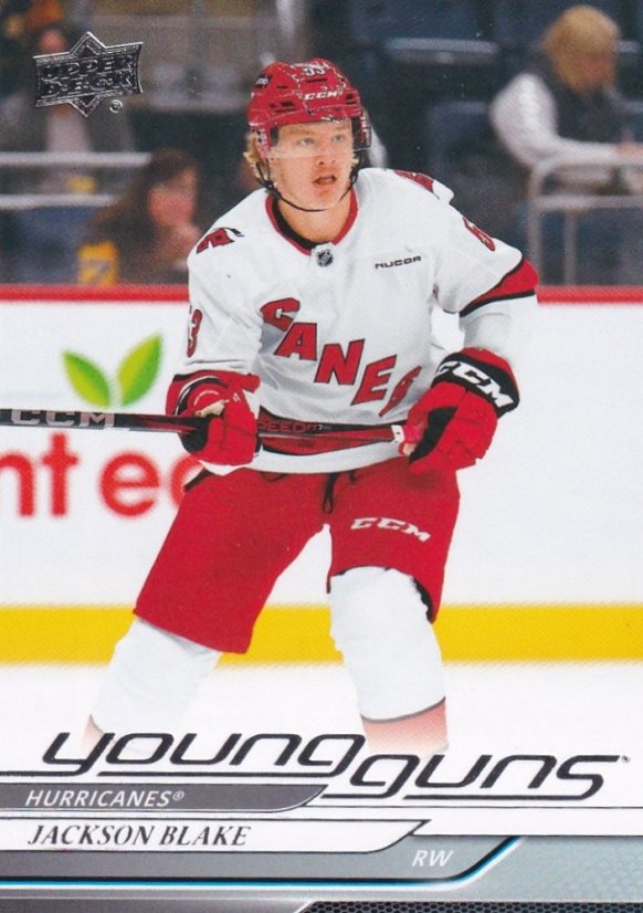 JACKSON BLAKE 24-25 UD Hockey Série2 Young Guns