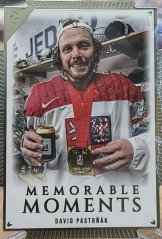 David Pastrňák LC Memorable Moments Platinium Die Cut  12/15