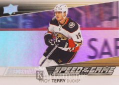 TROY TERRY 21-22 UD CREDENTIALS-Speed of Game
