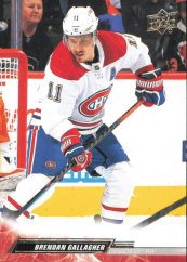 BRENDAN GALLAGHER 22-23 UD Hockey Serie1