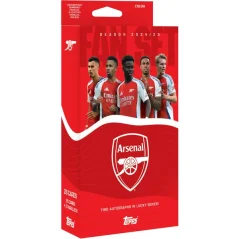 Topps 24/25 Fan Set Arsenal Exclusive sběratelské fotbalové karty