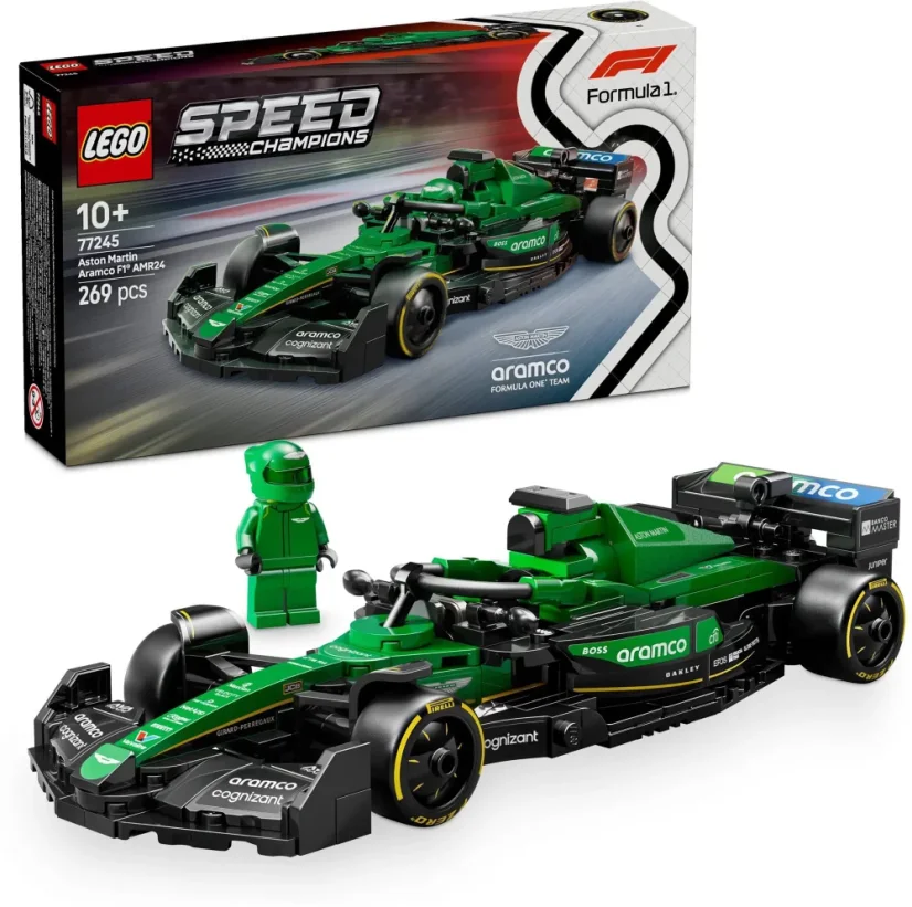 LEGO® Speed Champions 77245 Závodní auto Aston Martin Aramco F1® AMR24 LEGO® Speed Champions 77245 Závodní auto Aston Martin Aramco F1® AMR24