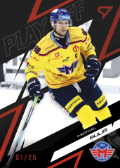 MICHAL BULÍŘ SportZoo ELH 2025/26 Play Off Moment Ruby Red 12/25