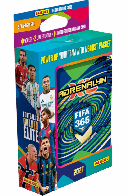PANINI FIFA 365 2026/2027 - ADRENALYN - plechová malá