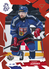 MARIAN ADÁMEK 2026 Hokejové Česko SportZoo Scarlet Red