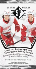 2021-22 Upper Deck SP Hockey Blaster Balíček