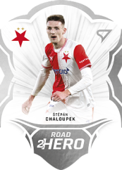 ŠTĚPÁN CHALOUPEK 2024-25 SportZoo Chance Liga Série 2 Road 2 Hero