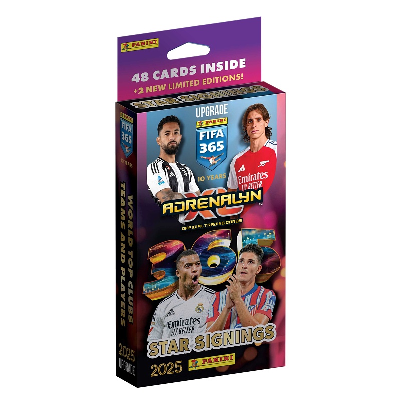 PANINI FIFA 365 2025/26 Adrenalyn XL Star Signings – speciální karty hvězdných posil PANINI FIFA 365 2025/26 Adrenalyn XL Star Signings – speciální karty hvězdných posil