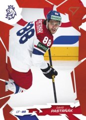 DAVID PASTRŇÁK 2026 Hokejové Česko SportZoo Scarlet Red DAVID PASTRŇÁK 2026 Hokejové Česko SportZoo Scarlet Red