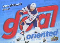LEON DRAISAITL 25-26 UD Hockey Série1 Goal Oriented