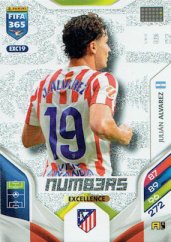 JULIÁN ÁLVAREZ PANINI FIFA 365 Adrenalyn XL 2026 Numb3rs