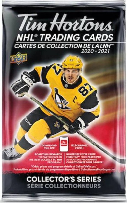 2020-21 Upper Deck Tim Hortons Hobby Balíček