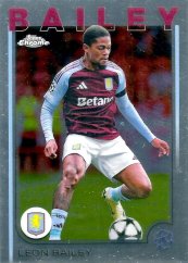 LEON BAILEY 2024-25 Topps Chrome UEFA Club Competitions