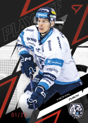 MICHAL IVAN SportZoo ELH 2025/26 Play Off Moment Ruby Red 05/25