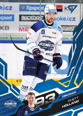 RHETT HOLLAND 25-26 SportZoo Série1 Tipsport ELH Azzure Blue