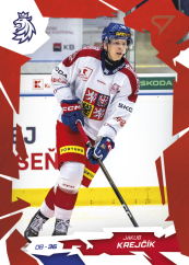 JAKUB KREJČÍK 2026 Hokejové Česko SportZoo Scarlet Red