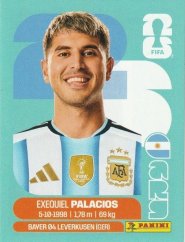 EXEQUIEL PALACIOS 2026 Panini FIFA World Cup Stickers