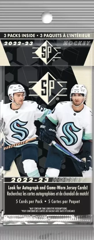 2022-23 Upper Deck SP Hockey Hanger Balíček 2022-23 Upper Deck SP Hockey Hanger Balíček