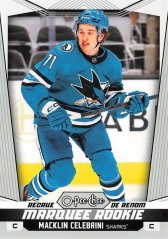 MACKLIN CELEBRINI 2024-25 O-Pee-Chee Marquee Rookie