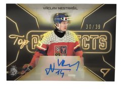 VÁCLAV NESTRAŠIL 2026 Hokejové Česko SportZoo Top Prospect AUTO 30/39
