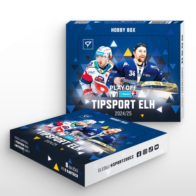 2024/2025 Tipsport ELH Play Off Hobby Box hokejových karet