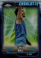 LAMELO BALL 2024-25 Topps Chrome Refractor Blue