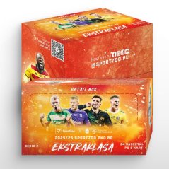 Retail box - fotbalové kartičky SportZoo PKO BP Ekstraklasa 2025/26 - 2. série
