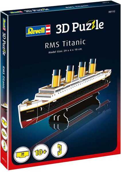 3D puzzle RMS Titanic – hotový model 290 × 40 × 100 mm 3D puzzle RMS Titanic – hotový model 290 × 40 × 100 mm