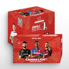 Retail box - fotbalové kartičky SportZoo Chance Liga 2025/26 - 1. série box
