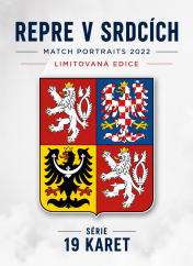KOMPLET SET 2022 Repre v Srdcích Match Portraits