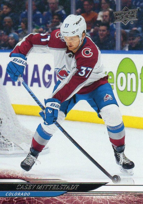 CASEY MITTELSTADT 2024-25 UD Series 2 Hockey