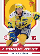 PETR ČAJÁNEK SportZoo 2025-26 I.serie League Best red