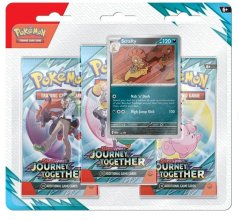 Pokémon Journey Together 3 Pack Blister - Scrafty