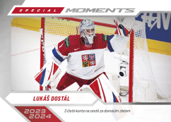Lukáš Dostál 2025 SportZoo Hokejové Česko Special Moments