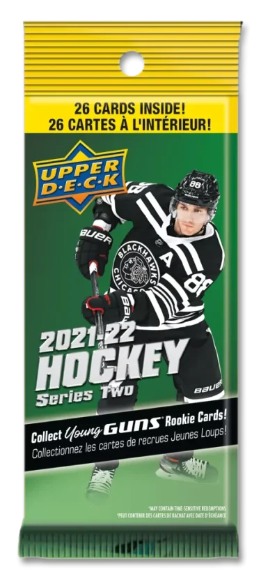 2021-22 Upper Deck Series 2 Hockey FAT Balíček