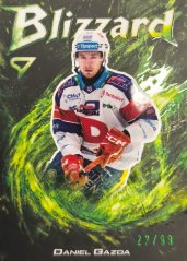 DANIEL GAZDA  SportZoo 2025-26 I.serie Blizzard Forest Green 27/79
