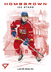 LUKÁŠ SEDLÁK 2026 Hokejové Česko SportZoo HOMEGROWN ICE STARS