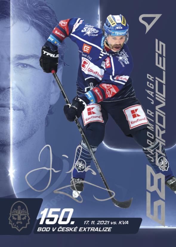 Jaromír Jágr SportZoo ELH 24-25 Série 2 - detail Chronicles 68