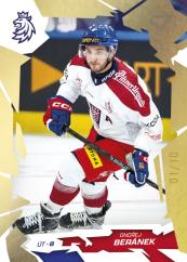 ONDŘEJ BERÁNEK 2026 Hokejové Česko SportZoo Buff Gold 08/10