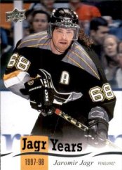 JAROMÍR JÁGR 18-19 UD Ser. 1 YEARS - JJ8