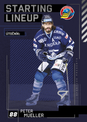 PETER MUELLER 23-24 SportZoo Série2 Tipsport ELH Starting Line-Up