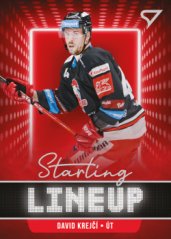 DAVID KREJČÍ 21-22 SportZoo Série2 Tipsport ELH Starting Lineup
