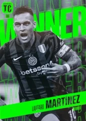 Lautaro Martínez 2025 Panini Top Class Winner