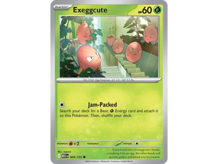 Exeggcute 004/132 Mega Evolution