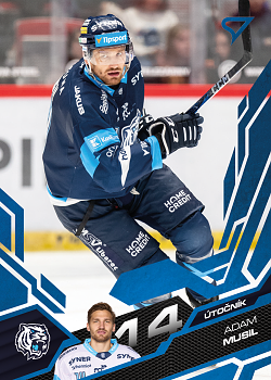 ADAM MUSIL 25-26 SportZoo Série1 Tipsport ELH Azzure Blue