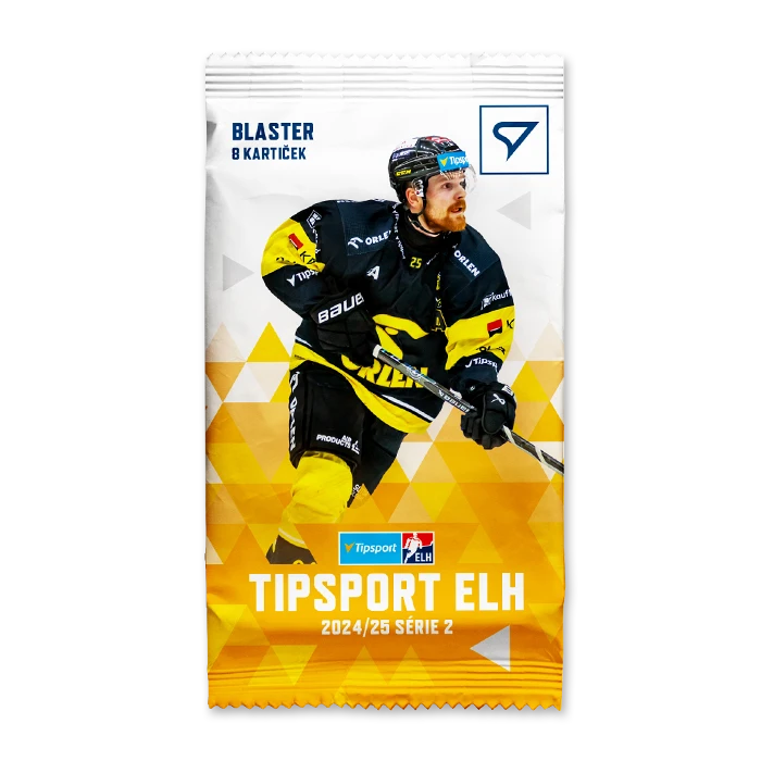 2024-25 Tipsport ELH Series 2 Blaster balíček hokejových karet 2024-25 Tipsport ELH Series 2 Blaster balíček hokejových karet