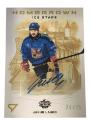 JAKUB LAUKO 2026 Hokejové Česko SportZoo HOMEGROWN ICE STARS AUTO 24/25