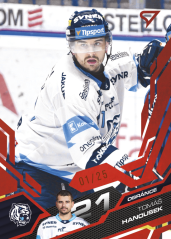 TOMÁŠ HANOUSEK SportZoo ELH 2025/26 Play Off Ruby Red 19/25